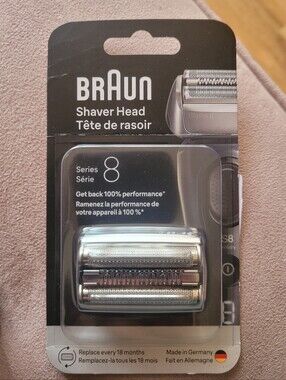 NEW Genuine Braun Series 8 Shaver Replacement Head (83M Silver) – Sealed